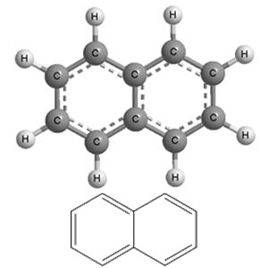 naphthalene structural formula